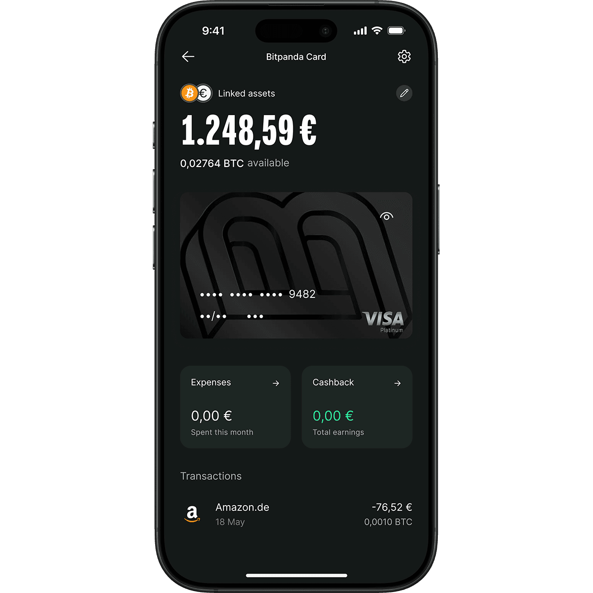 Bitpanda Crypto Card