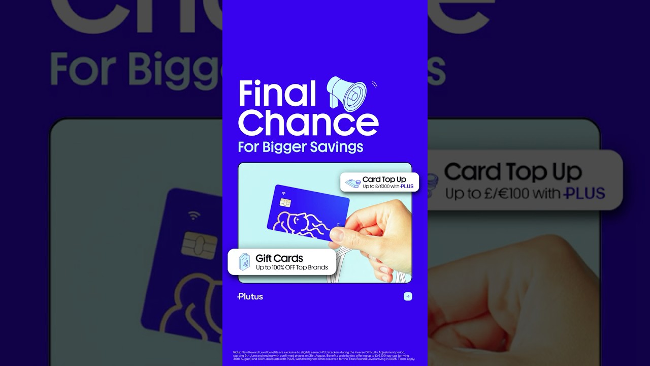 Plutus Visa Card PLU rewards