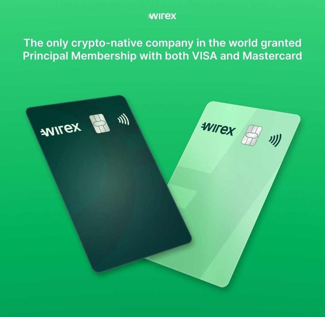Wirex Card crypto rewards