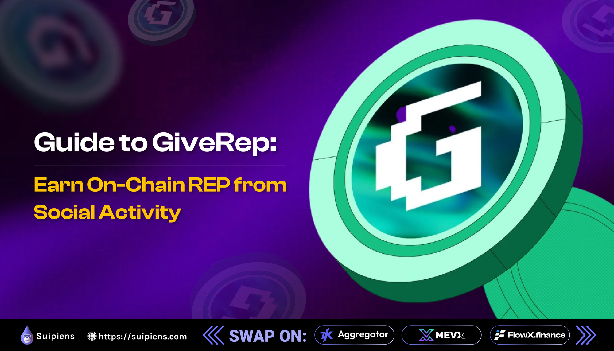 GiveRep Twitter comment example