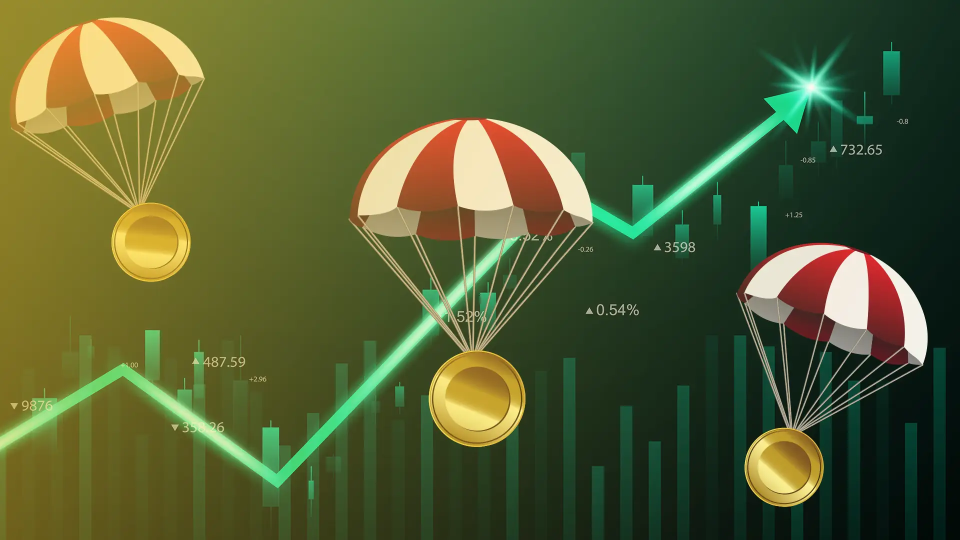 crypto airdrop DeFi cardholders