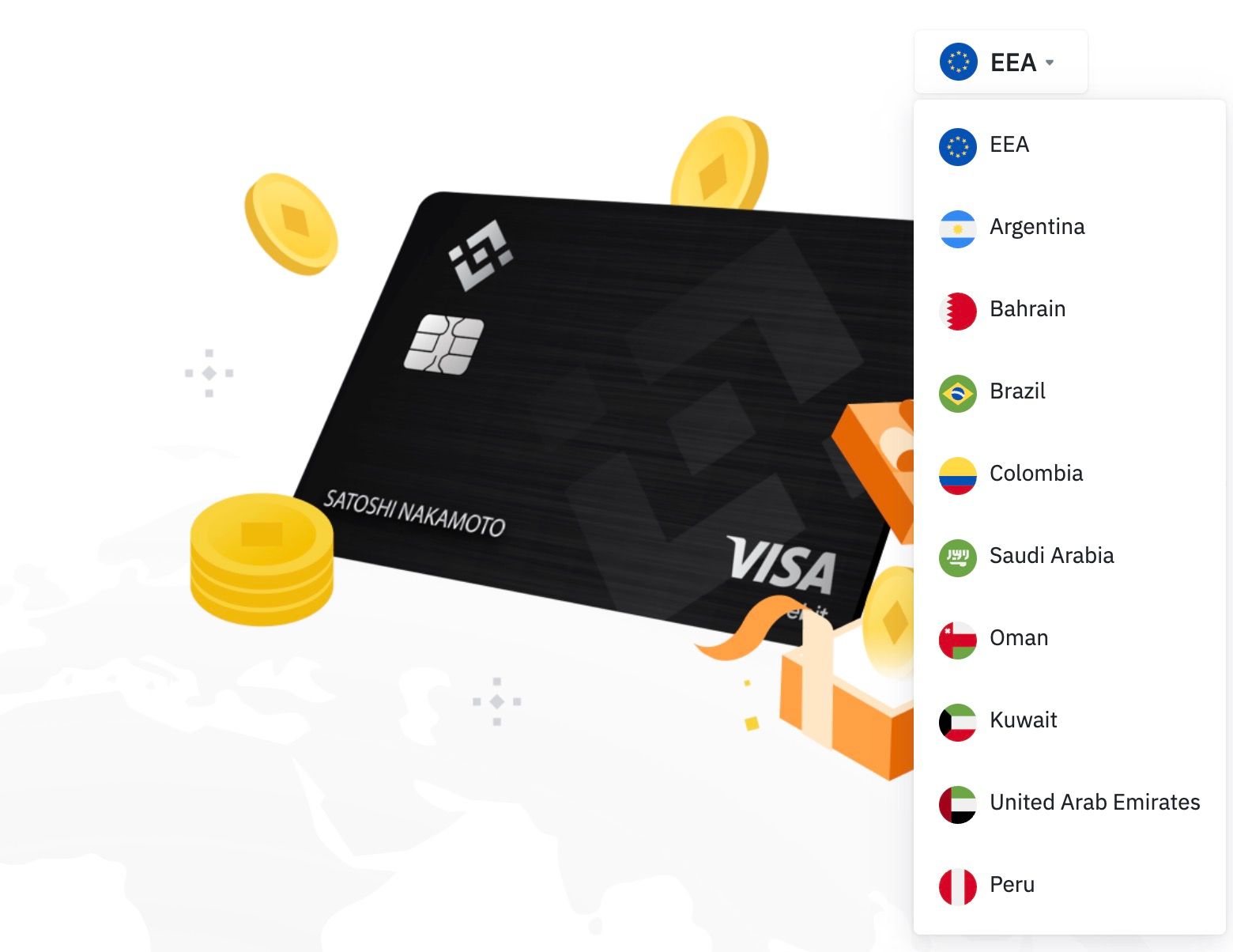 Binance Card BNB rewards