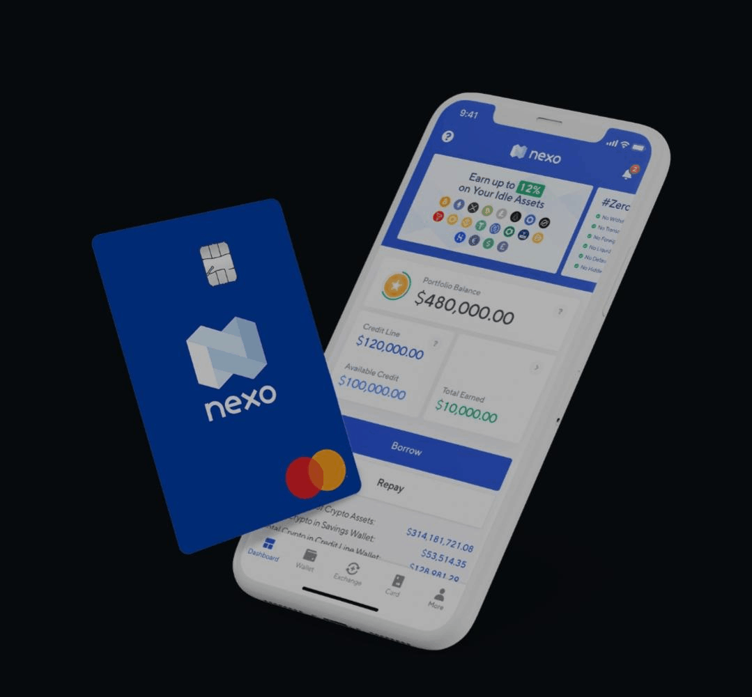 Nexo Card crypto rewards