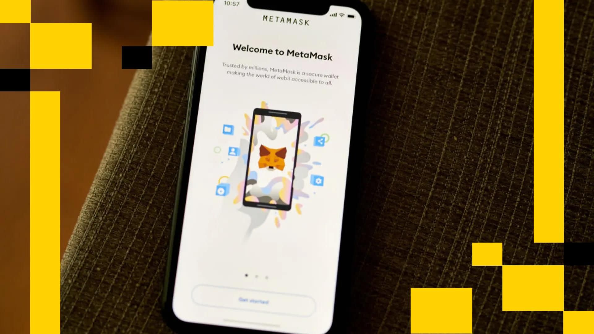 MetaMask Card user earning points through swaps and trades