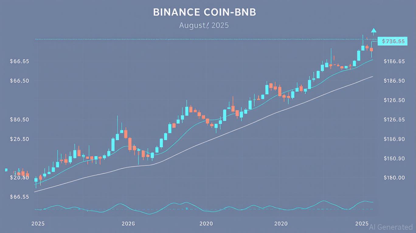 crypto token price volatility chart