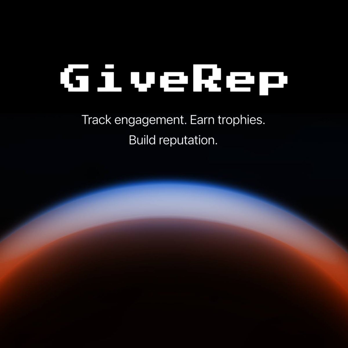 GiveRep engagement on Twitter